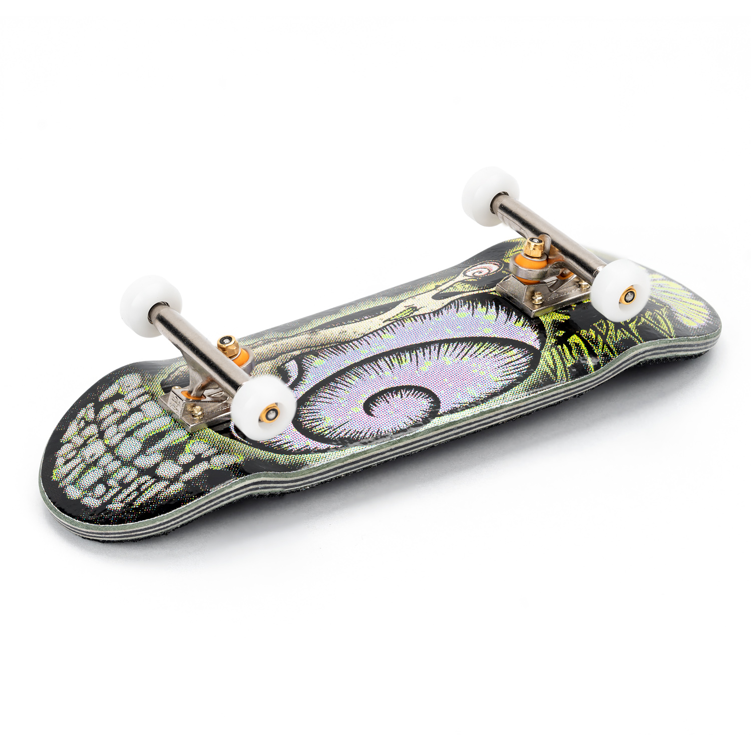 Blackriver Fingerboard Complete - Phillip Gerisch Snail Professional Finger Skateboard for Tricks & Practice - Perfect for Office Desk, Home Decor & Skateboard Enthusiasts