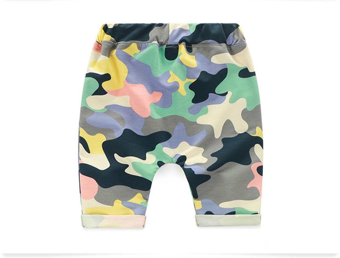 Kids Camouflage Shorts for Boys & Girls - Comfortable Summer Shorts for Outdoor Play, Hiking, and Camping