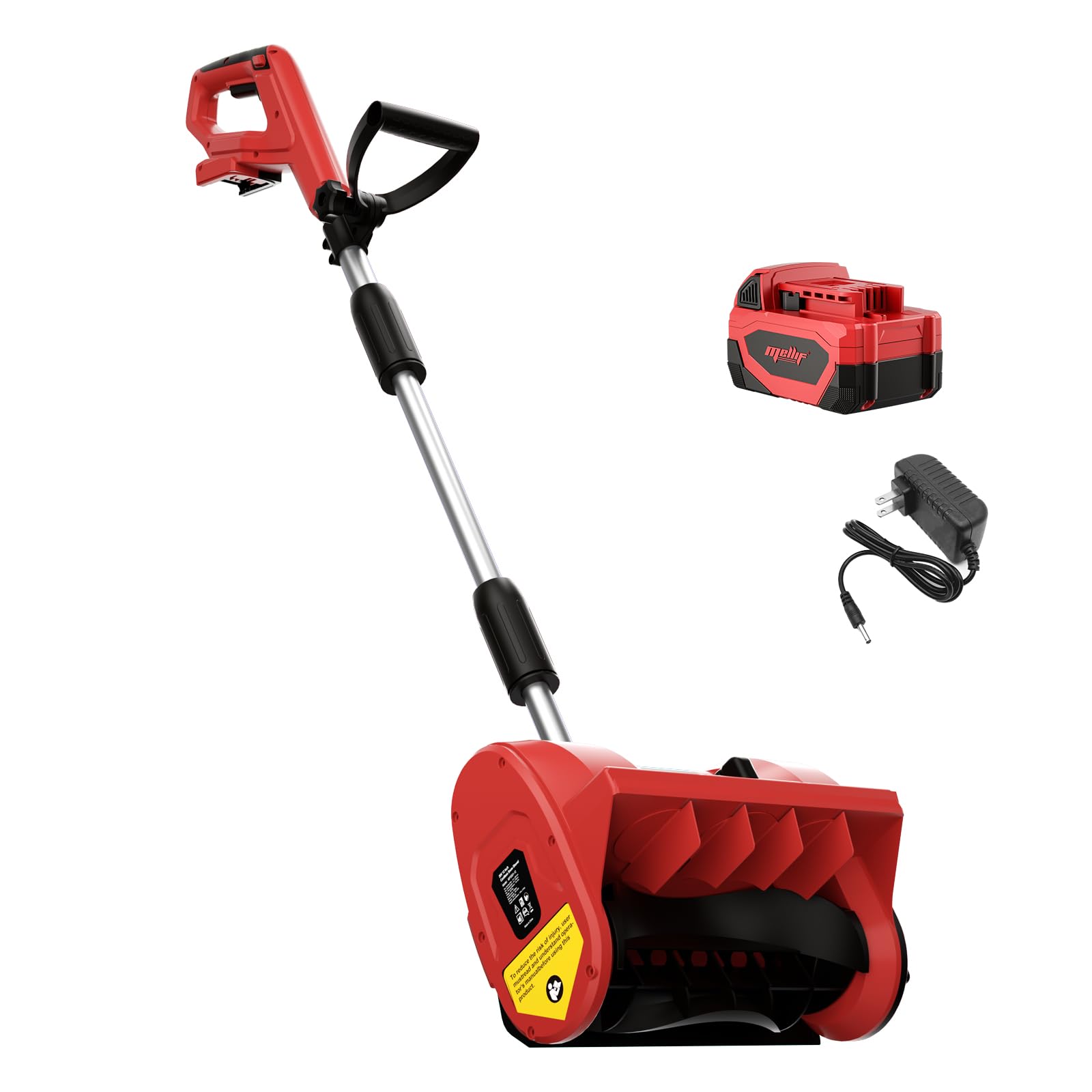 18V Cordless Snow Shovel - Milwaukee Battery Compatible, 12