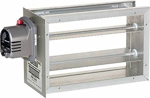Honeywell 16x16 Inch HVAC Air Damper - ZD16X16TZ/U Parallel Blade Damper for Commercial & Residential HVAC Systems - Perfect for Ductwork Airflow Control
