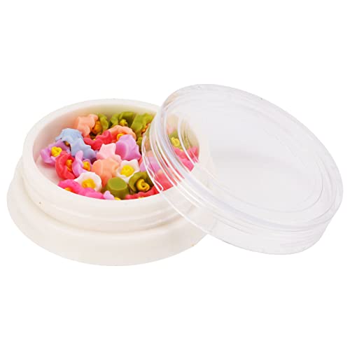 DIY Portable Nail Art Flower Decoration Kit for Nail Design, Jewelry Making - Perfect for Home Manicures, Bridal Nails & Craft Projects