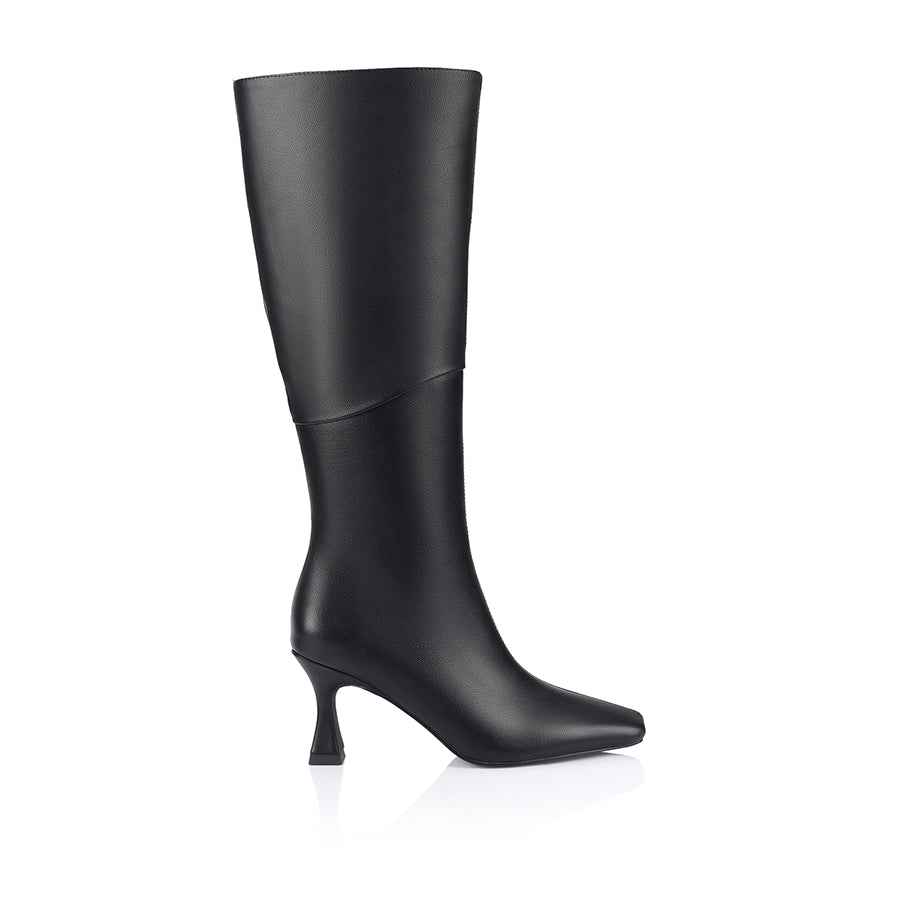 Ultra Knee High Boots for Women - Black Leather Winter Fashion Boots | Waterproof & Comfortable for Snow, Rain & Cold Weather
