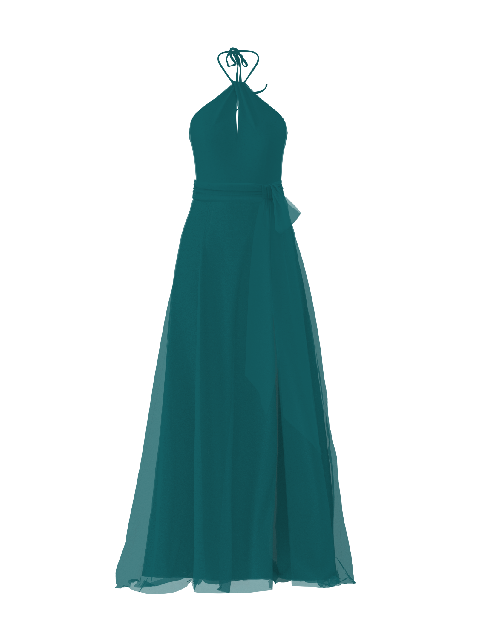 Colby Bodice & Arabella Skirt Set with Sash Belt - Elegant Women's Outfit for Parties, Weddings & Special Occasions | Lagoon Color