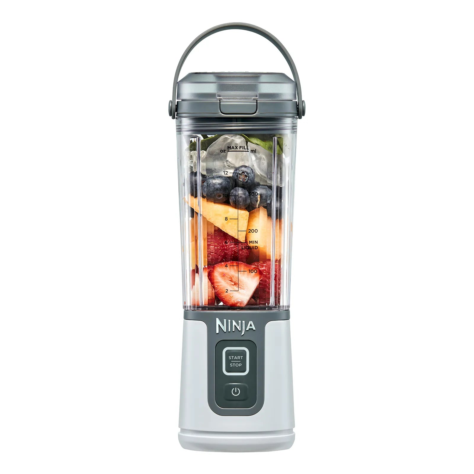 Ninja Blast Portable Blender - 500W Powerful Personal Smoothie Maker, USB Rechargeable Travel Blender for Shakes, Juices & Protein Drinks - Perfect for Gym, Office & Outdoor Adventures