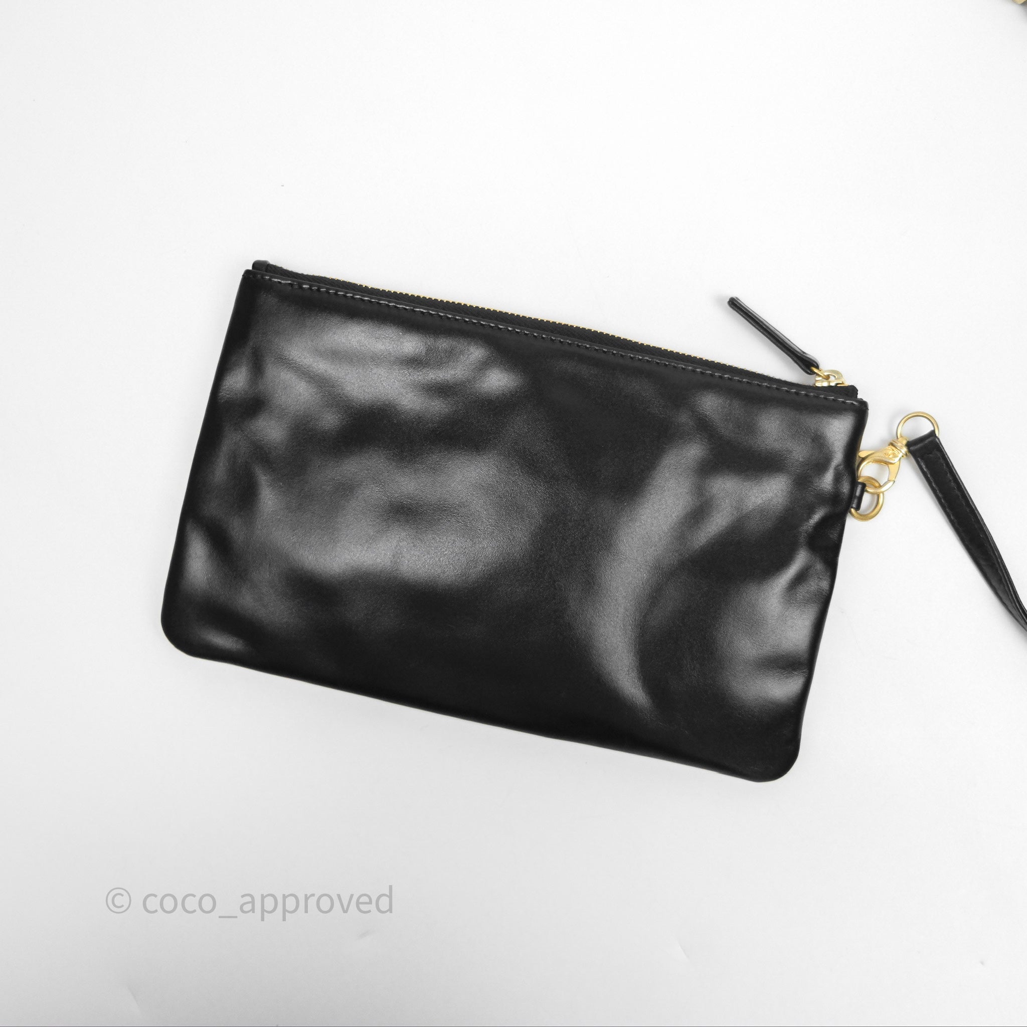 Chanel 22 Small Handbag Black Shiny Calfskin Leather with Aged Gold Hardware - Luxury Crossbody Bag for Women, Perfect for Date Night & Evening Events