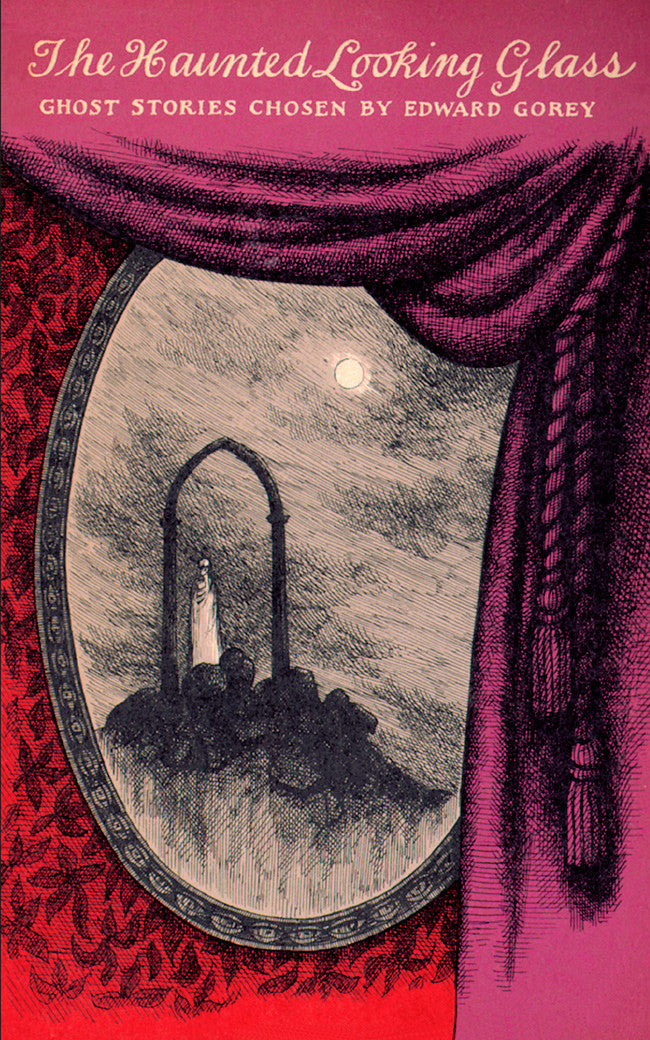 The Haunted Looking Glass - Gothic Home Decor Mirror for Halloween & Horror Theme Parties - Perfect for Spooky Interior Design and Haunted House Props