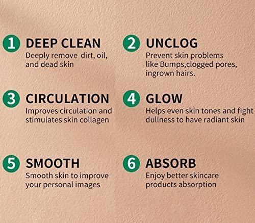 Zivsa Exfoliating Gloves for Dead Skin Removal - Double Layer Body Scrubber & Face Exfoliator, Deep Cleansing Mitt for Tan Removal & Smooth Skin (Black) - Perfect for Spa, Shower & At-Home Skincare Routine