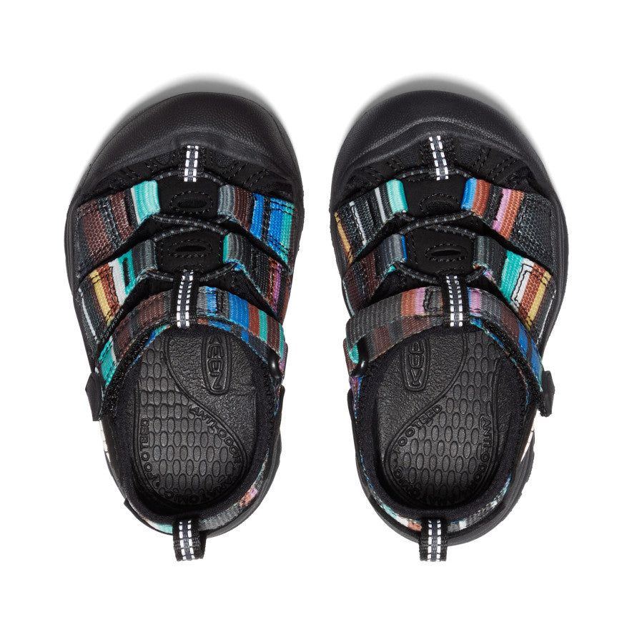 Newport H2 Kids Sandals for Toddlers - Raya Black | Comfortable & Durable Beach Shoes for Boys & Girls | Perfect for Summer, Pool, and Outdoor Play