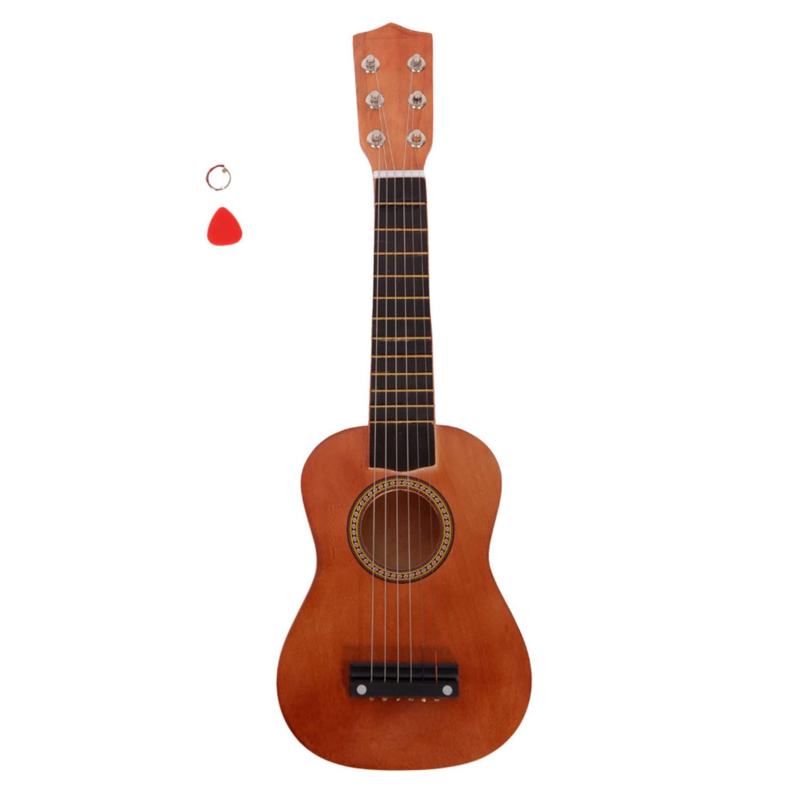 21 Inch Acoustic Guitar Starter Kit for Beginners - Includes Strings, Picks & Accessories for Kids & Adults - Perfect for Home Practice, Music Lessons & Campfire Singalongs