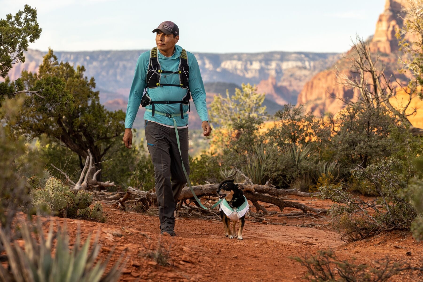 Ruffwear® Swamp Cooler Vest - Mint Green Cooling Vest for Dogs | Perfect for Hiking, Running & Hot Weather Outdoor Activities