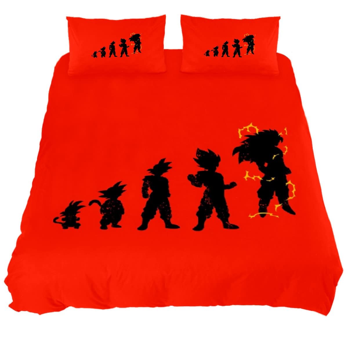 HULKBIDBV 3D Digital Print Orangutan & Unicorn Duvet Cover Set for Kids - Full Size, Cartoon Bedding for Girls & Boys - Perfect for Nursery, Bedroom Decor & Gift Giving