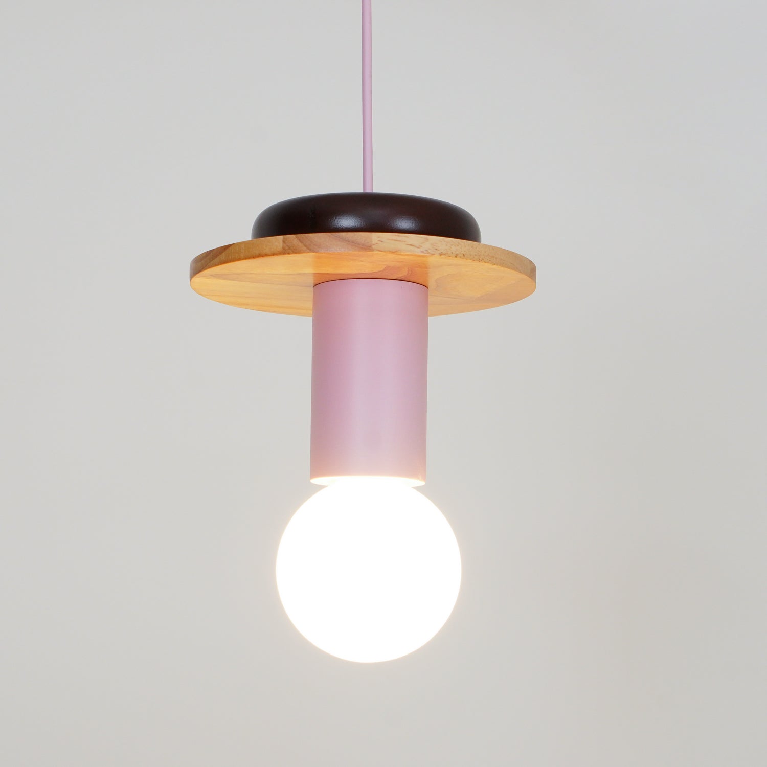 Modern Geometric Building Blocks Pendant Lamp - Handmade Wooden Hanging Light Fixture for Dining Room, Kitchen Island, Living Room & Bedroom Decor
