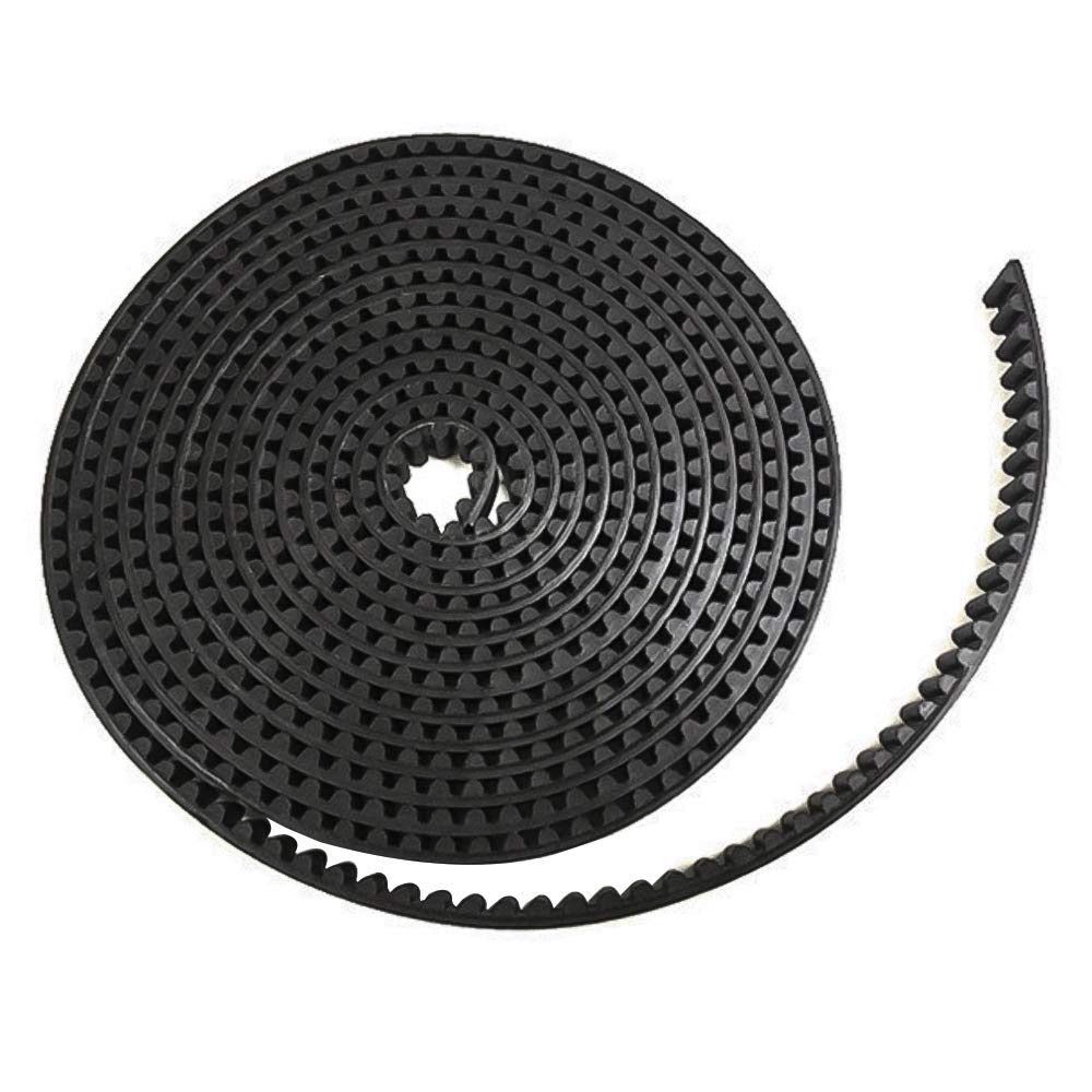 HTD3M Timing Belt 20 Meters Open-Ended Rubber Belt 15mm Width 3mm Pitch Arc Tooth for 3D Printer CNC Machine Parts - Perfect for DIY Repairs and Industrial Automation Projects
