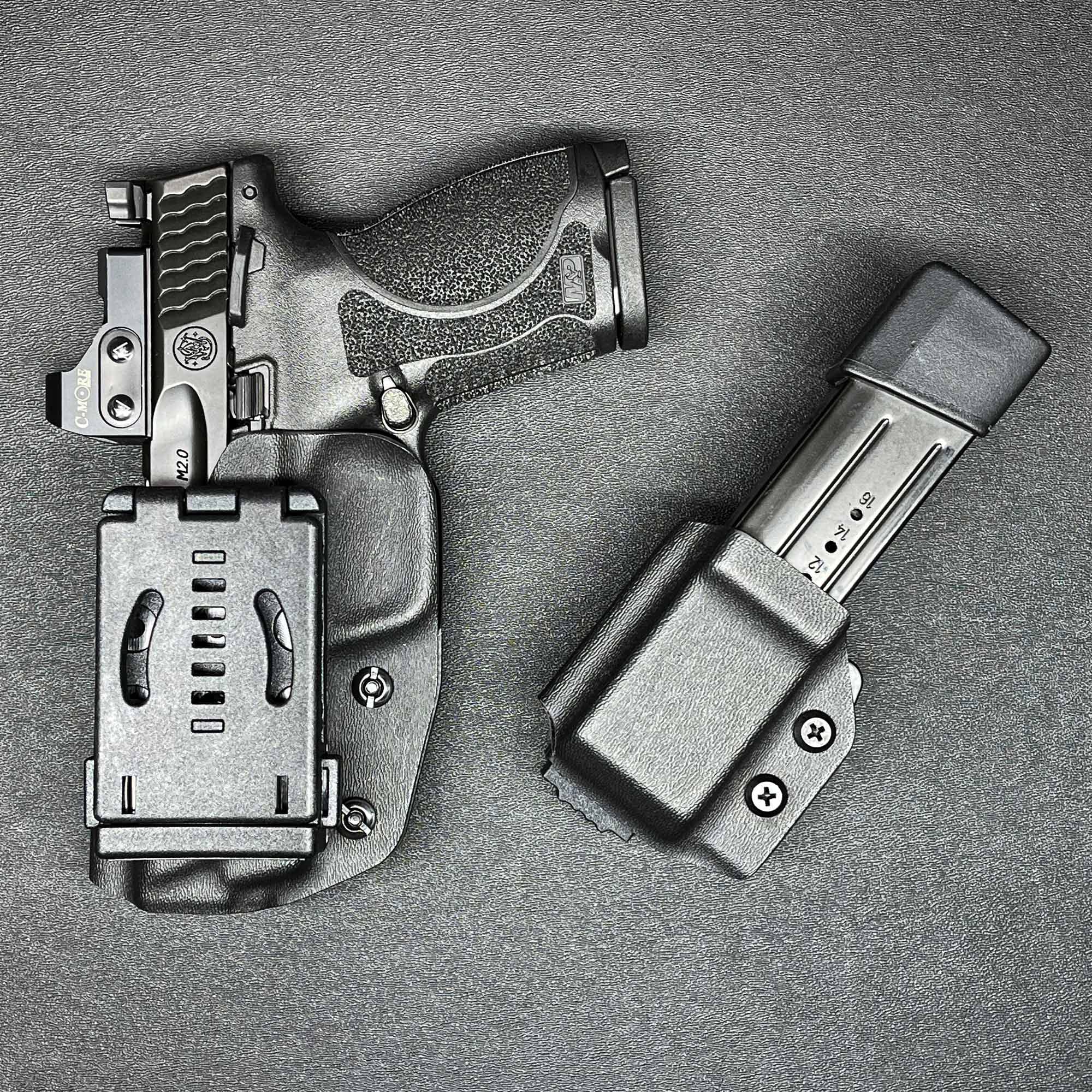 Black Scorpion Gear Pro IDPA Competition Holster for Stoeger STR-9C - Perfect for Tactical Shooting & Range Training