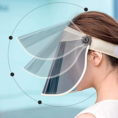 Foldable Wide Brim Sun Hat for Women - UPF 50+ UV Protection Summer Beach Visor Cap - Perfect for Outdoor, Travel, and Vacation