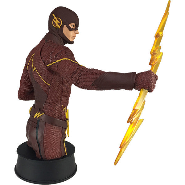 DC Comics The Flash TV Show Mini Bust Statue – Collectible Superhero Figure for Display & Gifts – Perfect for Comic Fans, Home Decor & Office Display