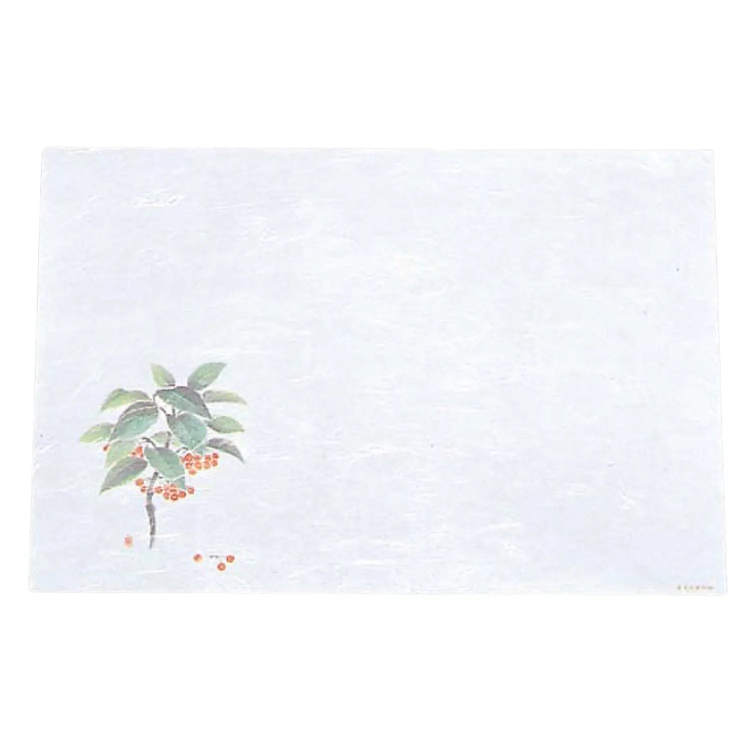 Artec Washi Paper Placemats - Coralberry Design (Set of 100) | Eco-Friendly Japanese Table Decor for Dining, Parties & Home Decor