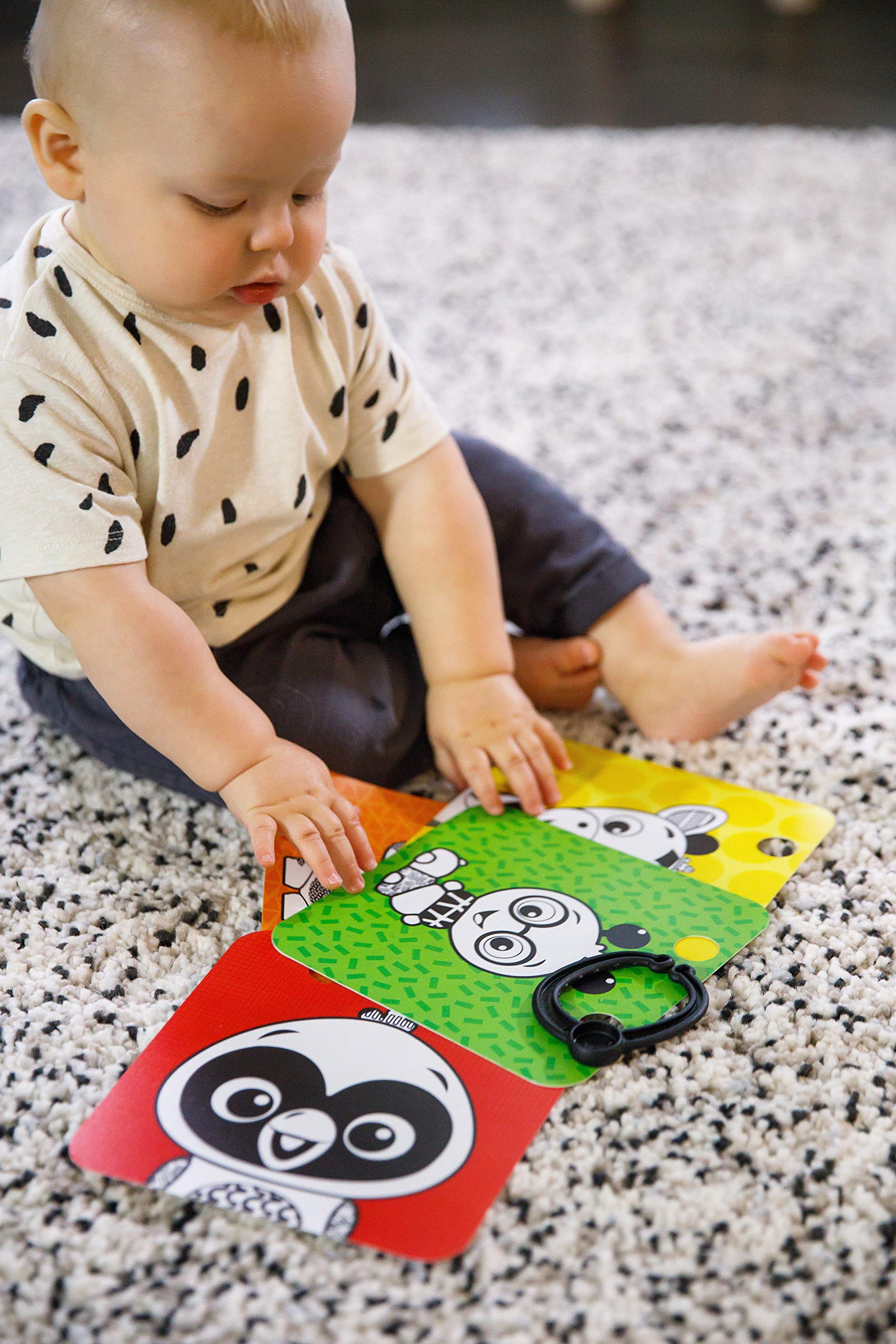 Baby Einstein High Contrast Activity Mirror for Newborn Tummy Time Play
