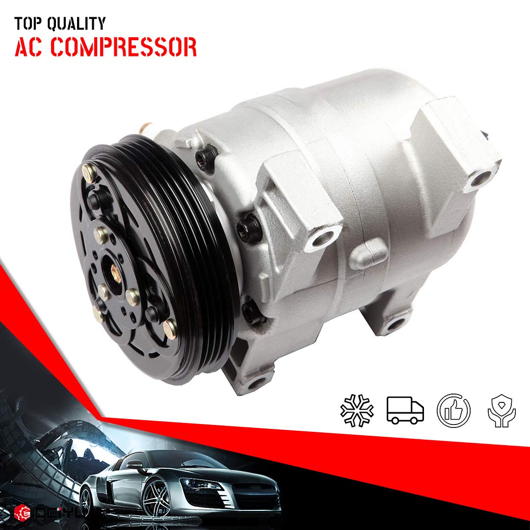 CCIYU A/C Compressor with Clutch - Compatible with 2002-2005 Subaru Impreza 2.0L (Part# 10362880) | High-Performance Car Air Conditioning Compressor | Perfect for Summer Cooling & Long Road Trips