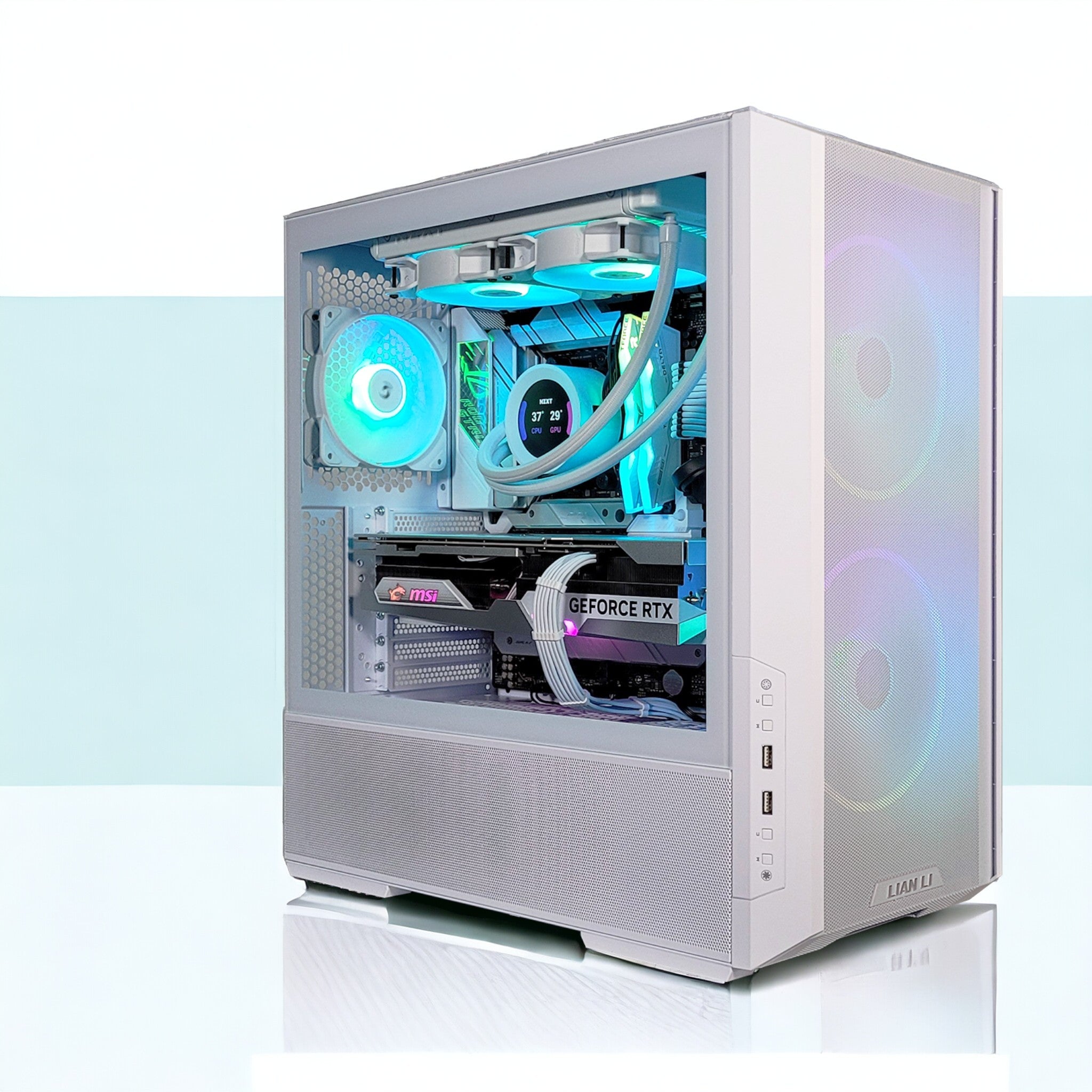 XOTIC PC G7 LANCOOL GHOST Black Label Gaming Desktop - AMD X670 RYZEN Processor, DDR5 RAM, High Performance Gaming PC for Streaming & Esports | Perfect for Home Gaming Setup & VR Experiences