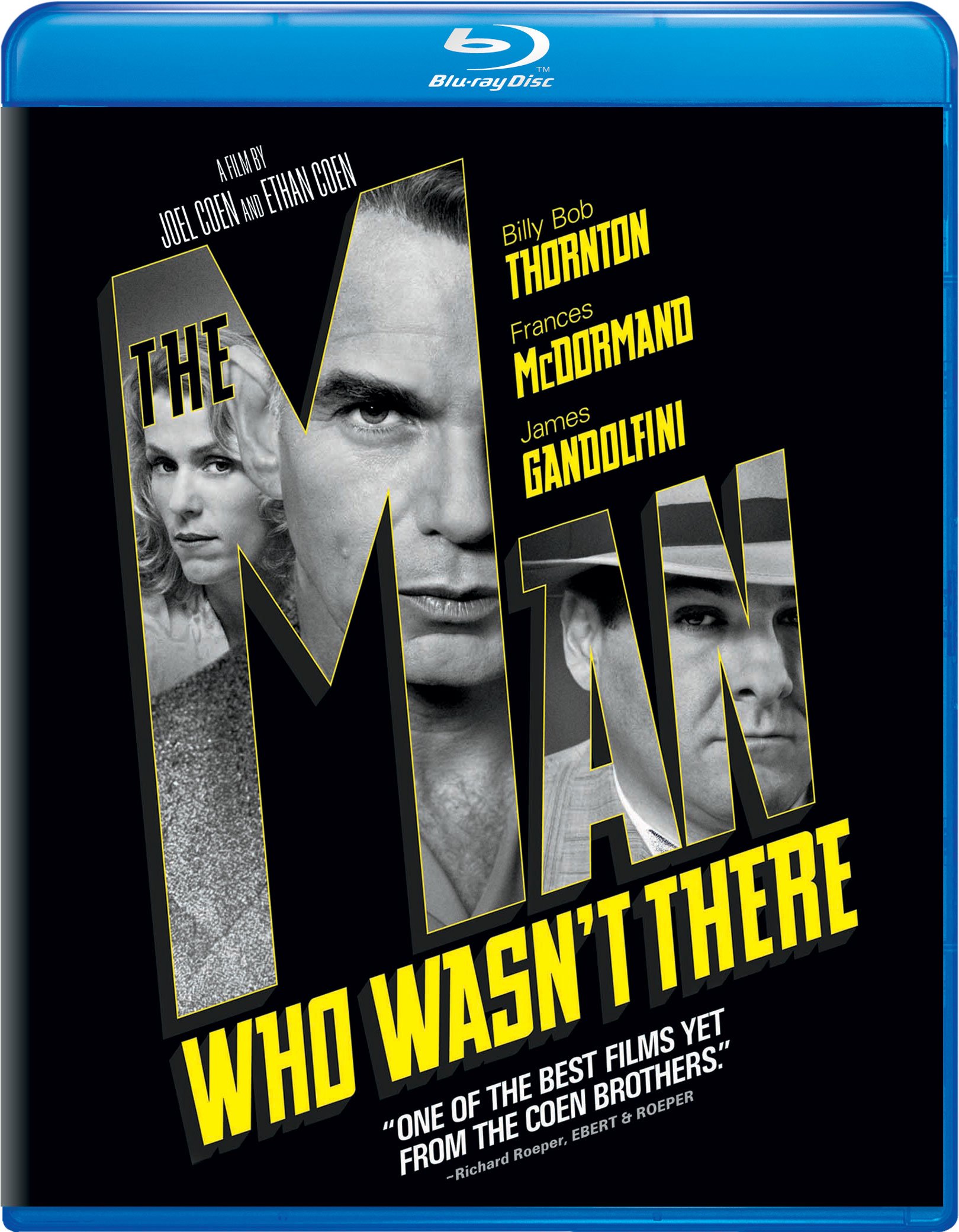 The Man Who Wasn't There [Blu-ray] - Award-Winning Film Noir | Perfect for Movie Nights & Classic Film Collections