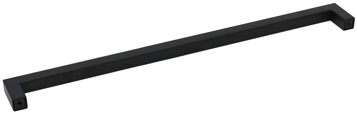 50 Pack Black Stainless Steel Cabinet Pulls & Drawer Handles - 8-4/5