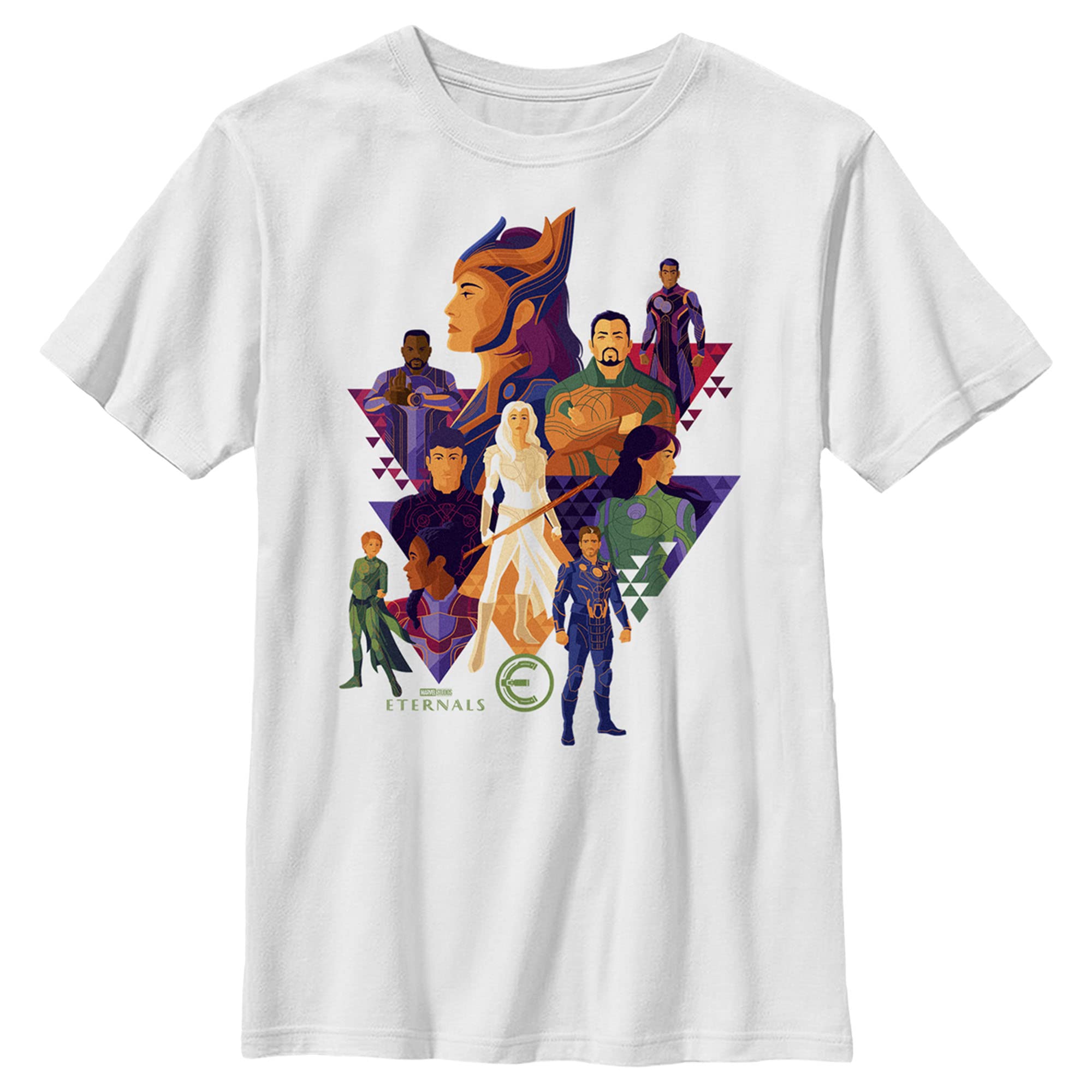 Marvel Eternals Graphic T-Shirt for Boys | Superhero Themed Cotton Tee | Perfect for Cosplay, Birthday Gifts & Everyday Wear