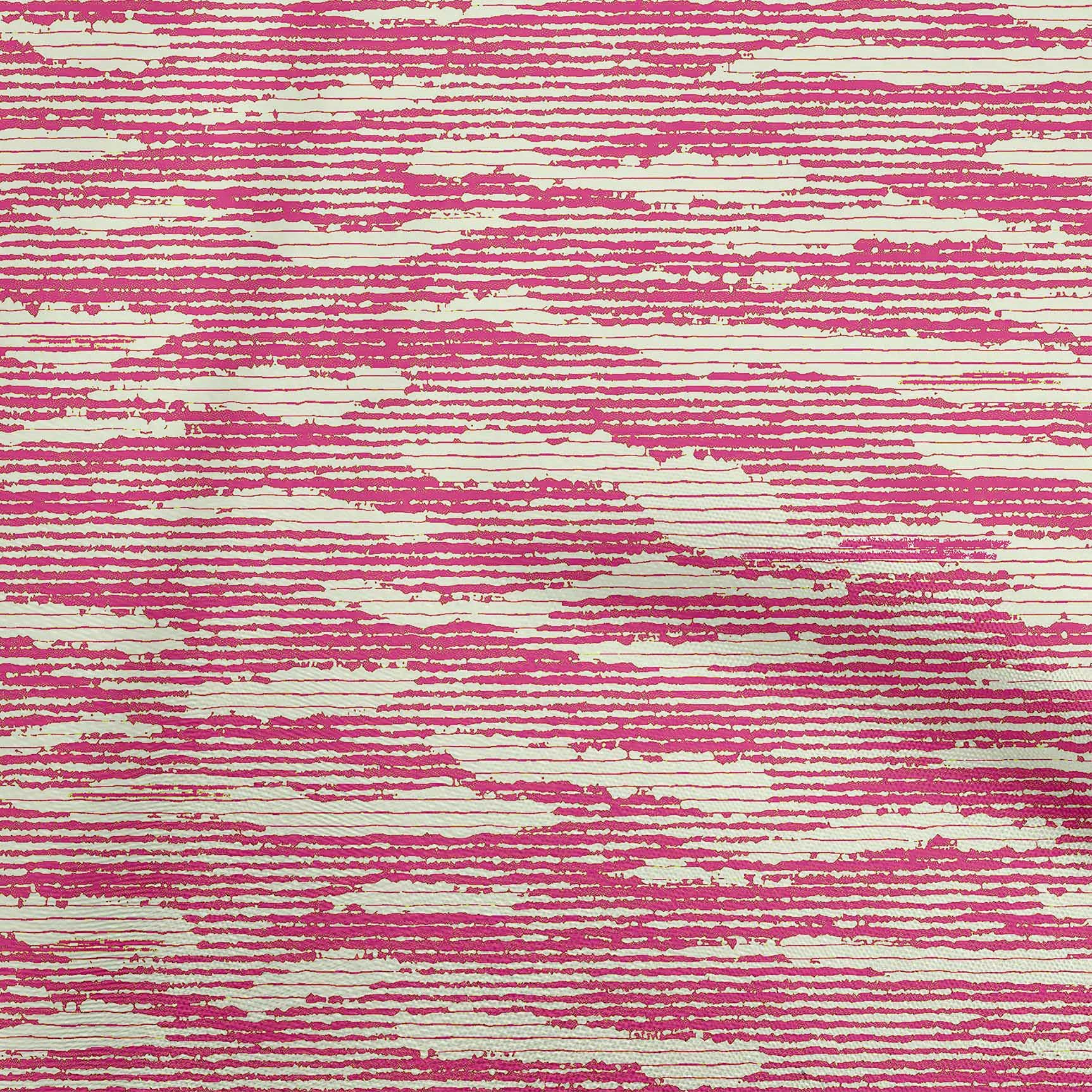 Premium 100% Cotton Cambric Pink Abstract Print Fabric by The Yard - 56 Inch Wide (LX) for Dresses, Blouses & DIY Fashion Projects