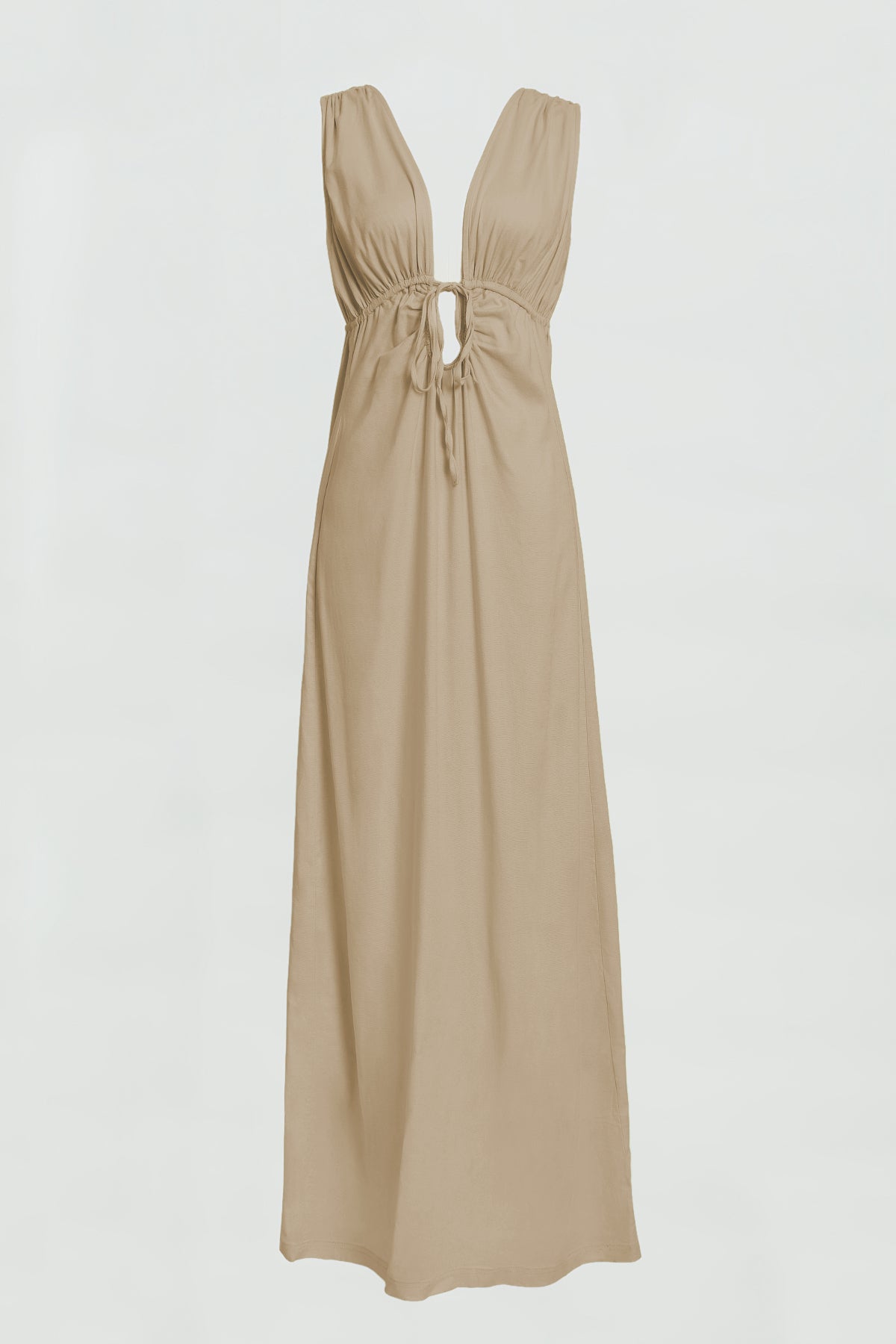 Calli Linen Dress for Women - Breathable Coconut Button Summer Maxi Dress - Perfect for Beach Vacation, Boho Chic Outfits & Casual Daywear
