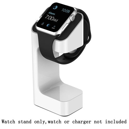 Premium Apple Watch Stand Holder - Durable Charging Dock for Nightstand, Desk & Travel Use
