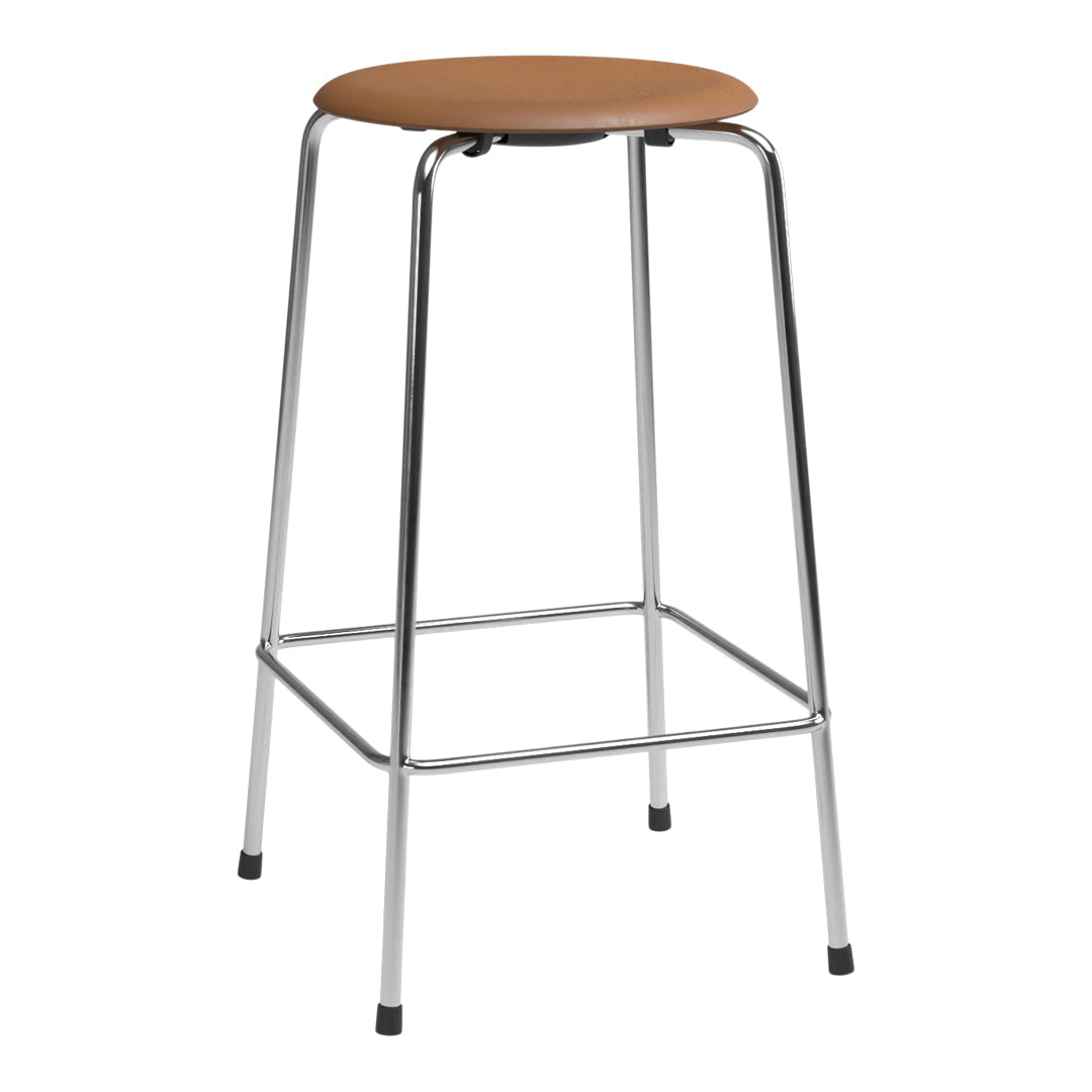 High Dot Bar Stool with 4 Legs - Modern Kitchen & Dining Counter Height Stool for Home, Bar, Restaurant & Cafe Use