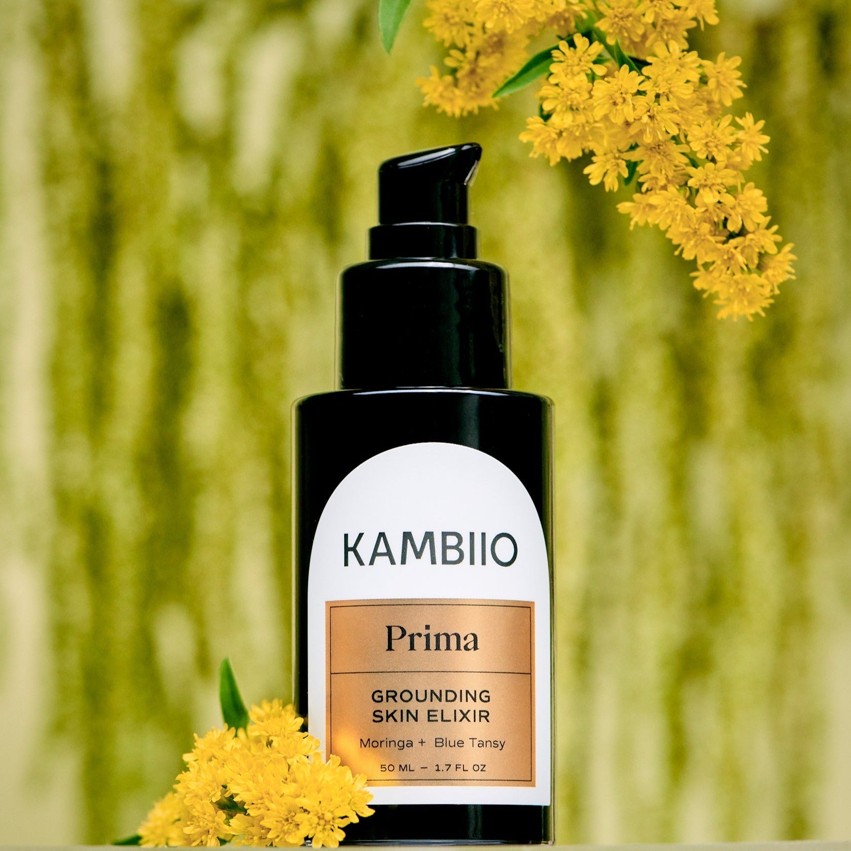 Prima Grounding Skin Elixir - Hydrating Facial Serum with Natural Ingredients for Glowing Skin | Perfect for Daily Skincare Routine & Nighttime Use