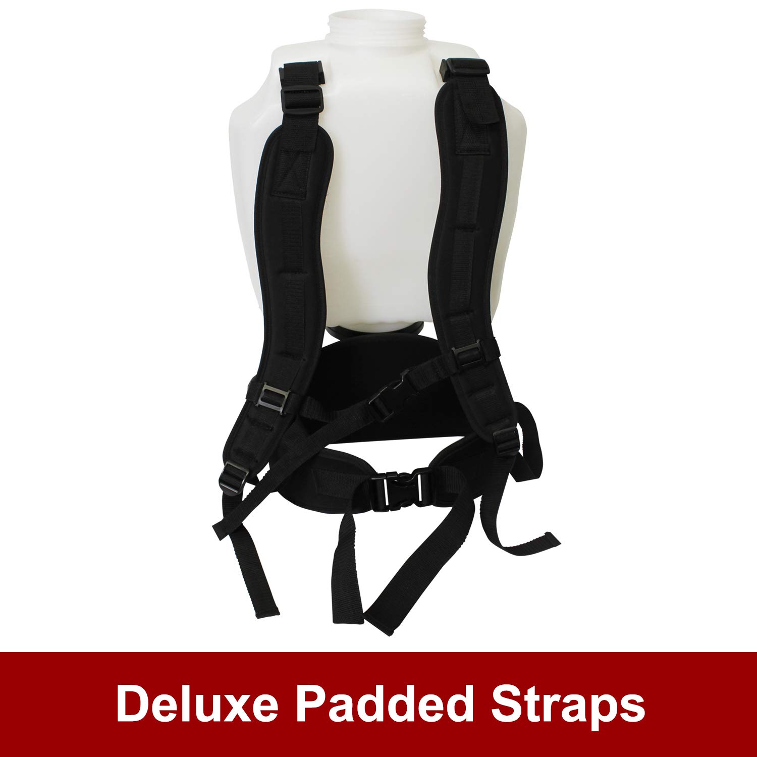 Chapin 61900 4 Gallon Commercial Backpack Sprayer - Made in USA | Stainless Steel Wand, 3 Nozzles & 3-Stage Filtration | Ideal for Lawn Care, Tree Treatment & Agricultural Spraying
