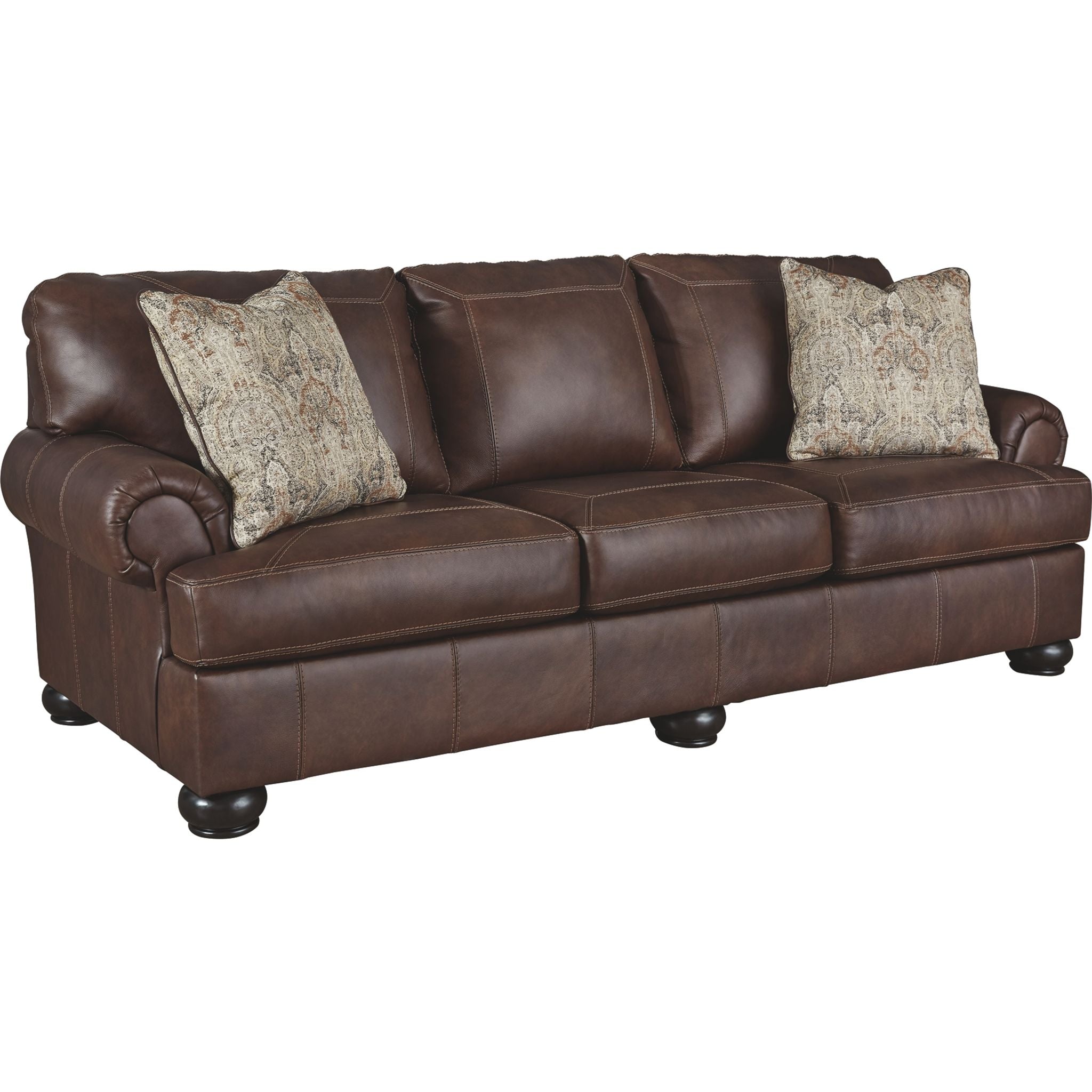 Bearmerton Vintage Sofa - Mid-Century Modern Couch for Living Room, Lounge & Office - Comfortable Upholstered Furniture with Classic Design