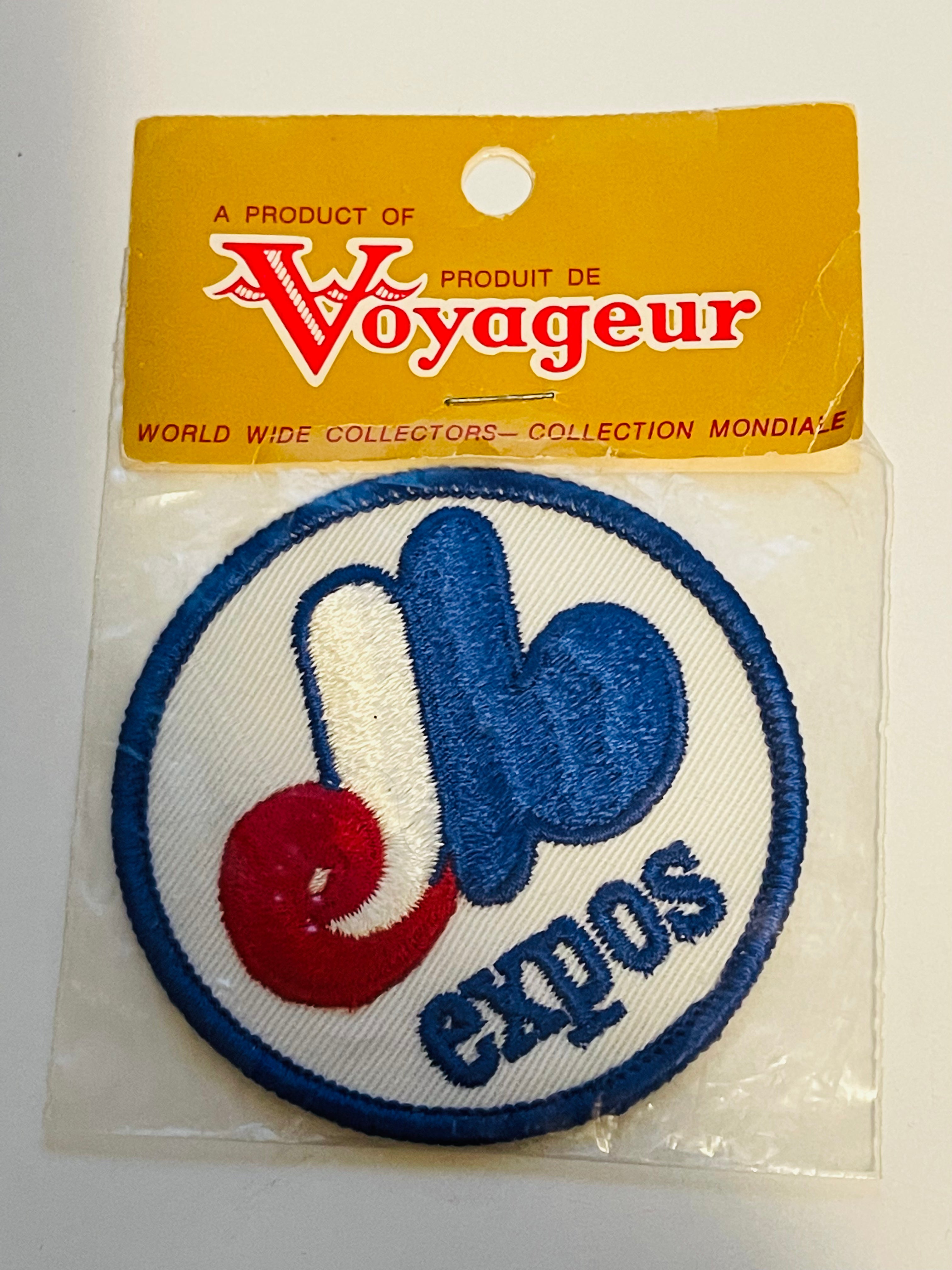 Vintage 1972 Montreal Expos Baseball Embroidered 3x3 Inch Patch - Perfect for Jerseys, Caps, and Collectibles