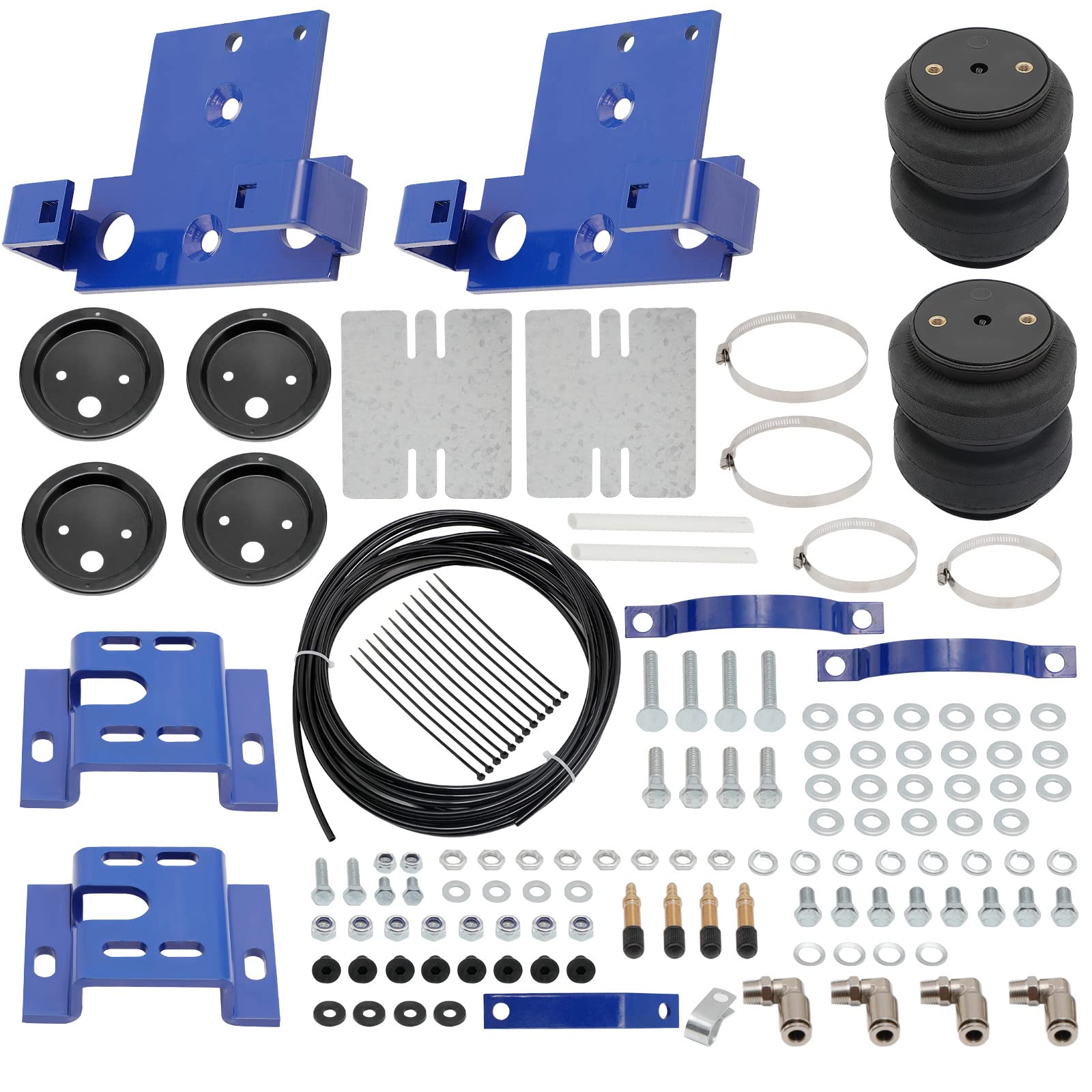 MaXpeedingrods Rear Air Suspension Bag Kit 5000lbs - Compatible with Chevrolet Silverado & GMC Sierra 2500HD/3500HD (2001-2010) | Heavy Duty Air Spring Replacement for Towing & Load Support