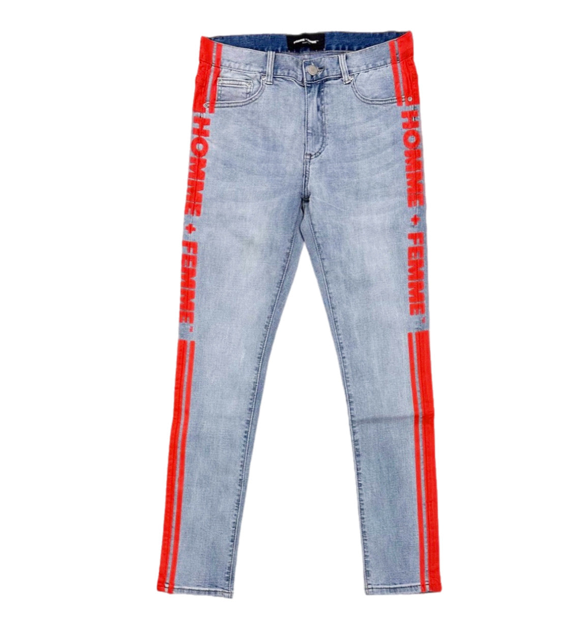 Women's Blue Denim Jeans - High Waist Slim Fit Stretch Skinny Jeans for Casual Wear & Everyday Outfits