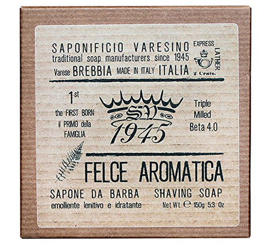 Natural Aromatic Fern Shaving Soap Refill for Men - Vegan & Eco-Friendly Shave Cream Replacement - Perfect for Wet Shaving, Travel & Grooming Kits
