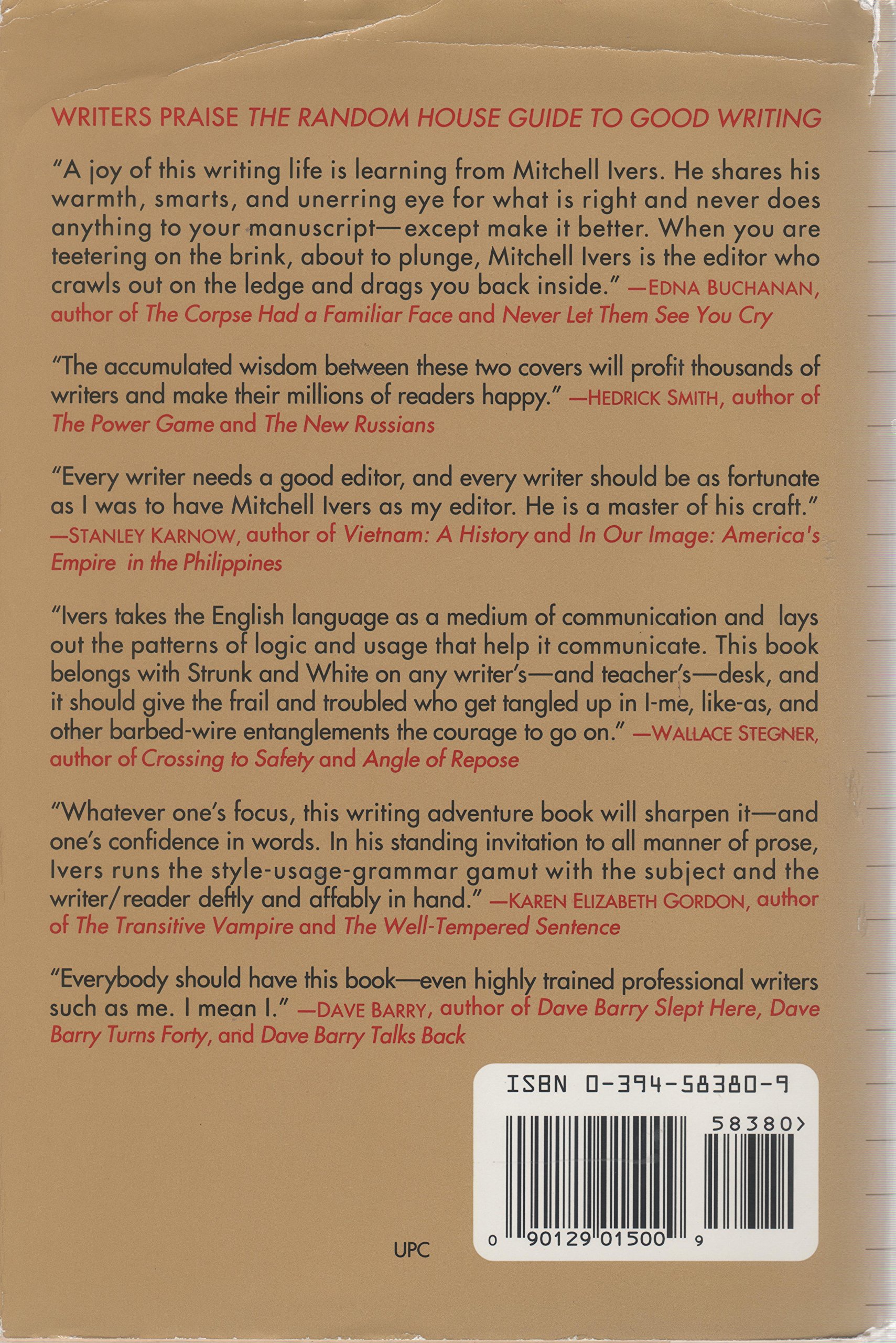 The Random House Guide to Good Writing - Improve Your Writing Skills for Business, Academic & Creative Writing | Perfect for Students, Professionals & Authors