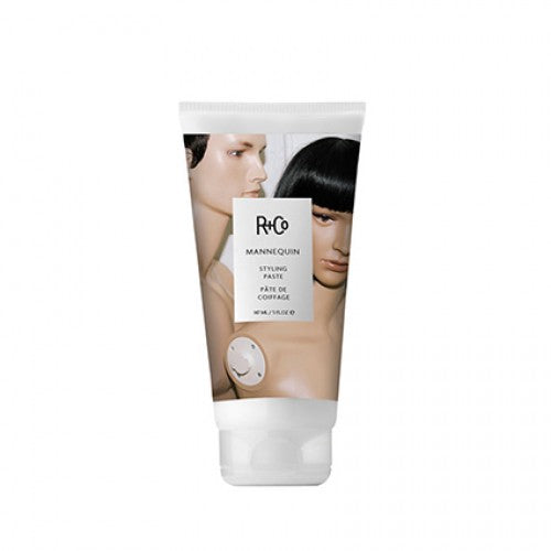 R+Co MANNEQUIN Styling Paste - Strong Hold Hair Wax for Men & Women - Texturizing & Shaping Hair Product for Messy, Matte Looks - Perfect for Everyday Styling & Special Occasions