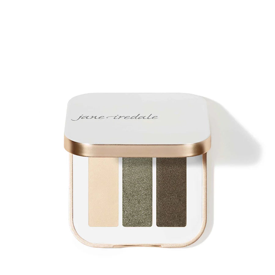 PurePressed Triple Eyeshadow Palette - Vegan & Cruelty-Free Pressed Powder Eye Shadow for Day & Night Makeup - Perfect for Professional, Bridal, and Party Looks