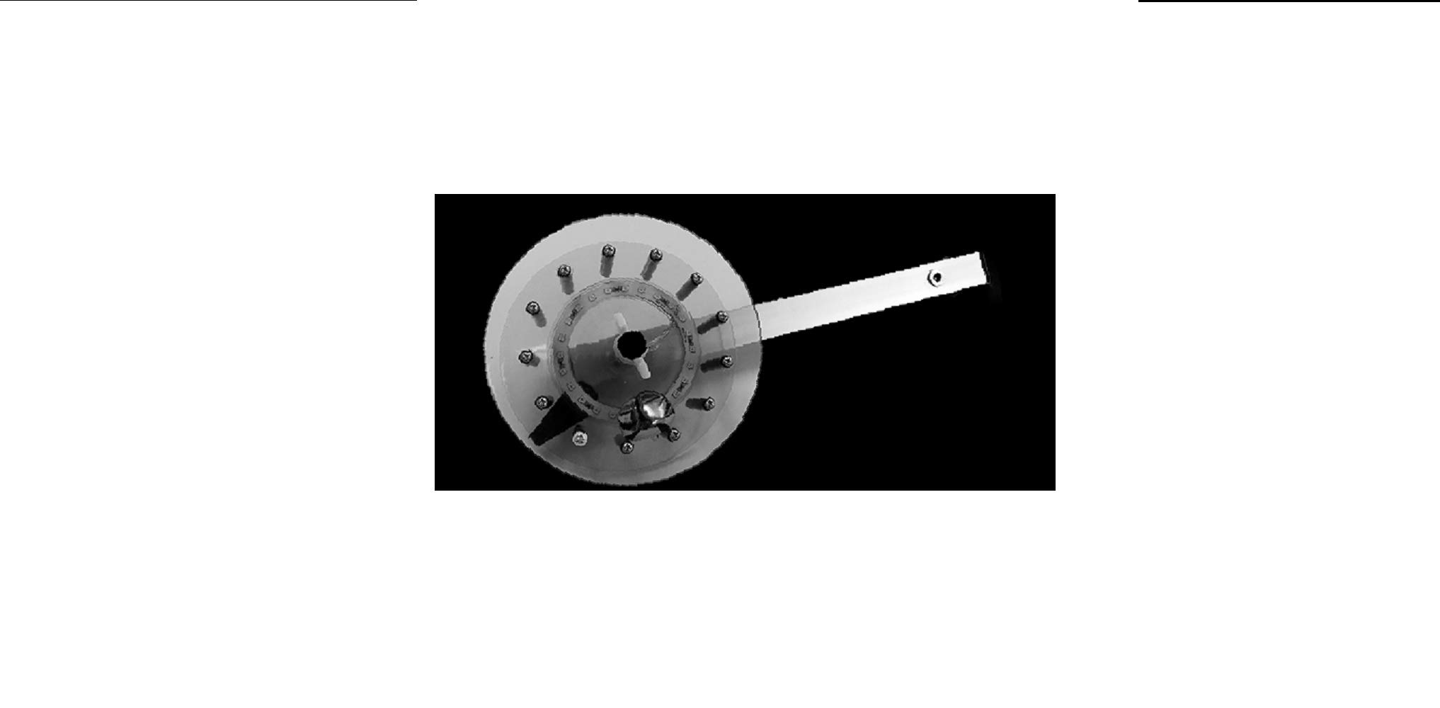 Gray Rattle Reel with Red LED Lights - Perfect for Ice Fishing and Night Fishing Adventures
