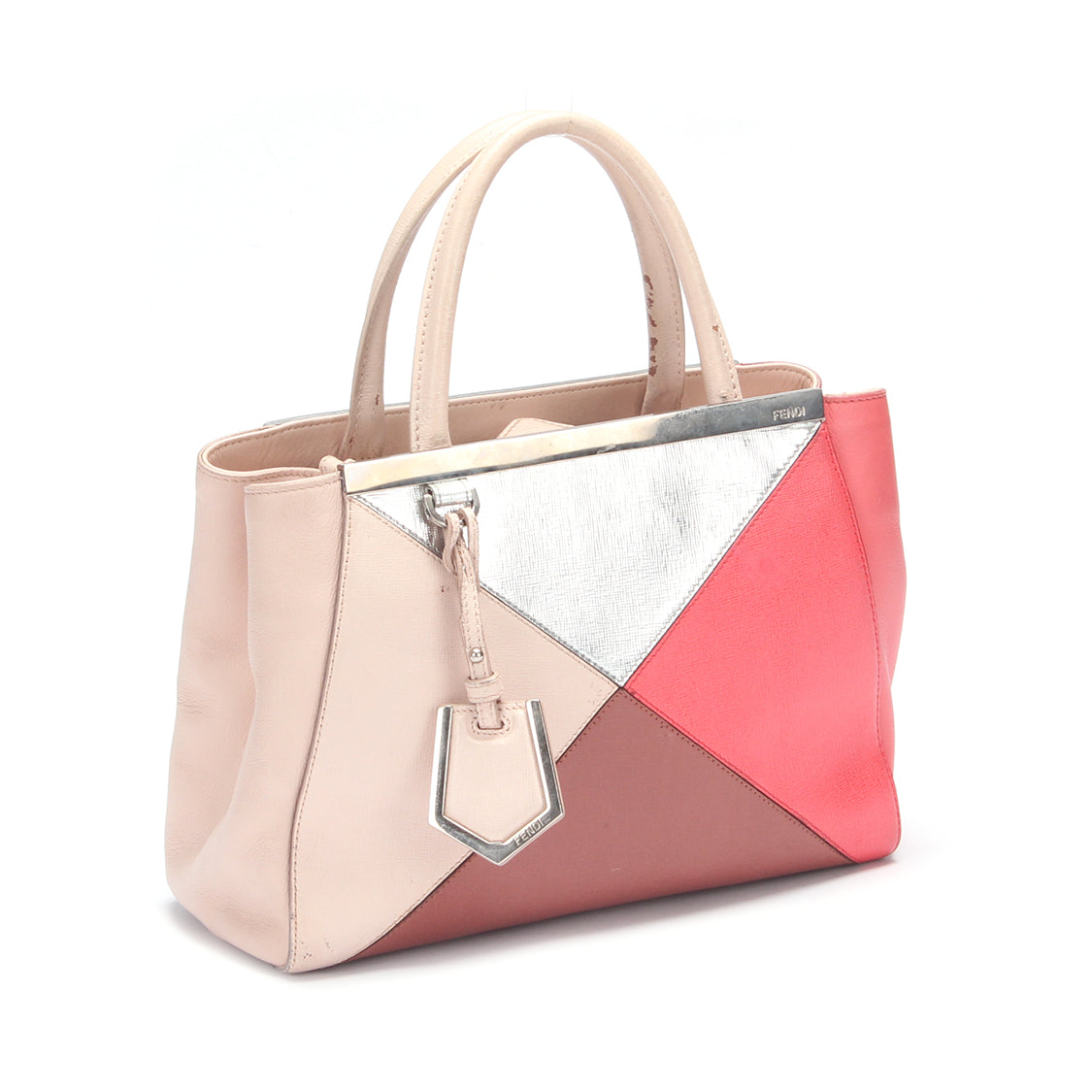 2Jours Colorblock Leather Handbag for Women - Fashion Crossbody Purse with Adjustable Strap, 8BH253 - Perfect for Work, Travel and Everyday Use