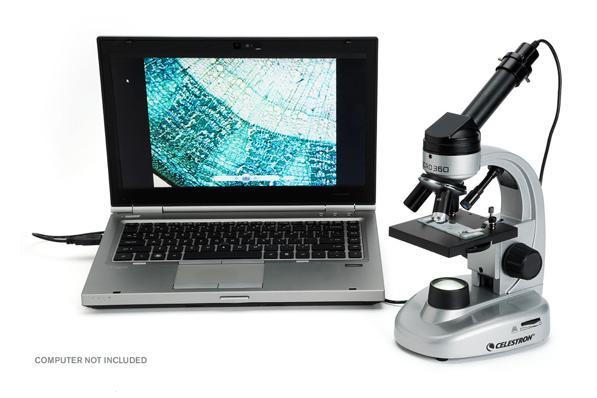 Micro 360+ Digital Microscope with 2MP HD Camera - Perfect for Coin Collecting, Jewelry Inspection & Science Education