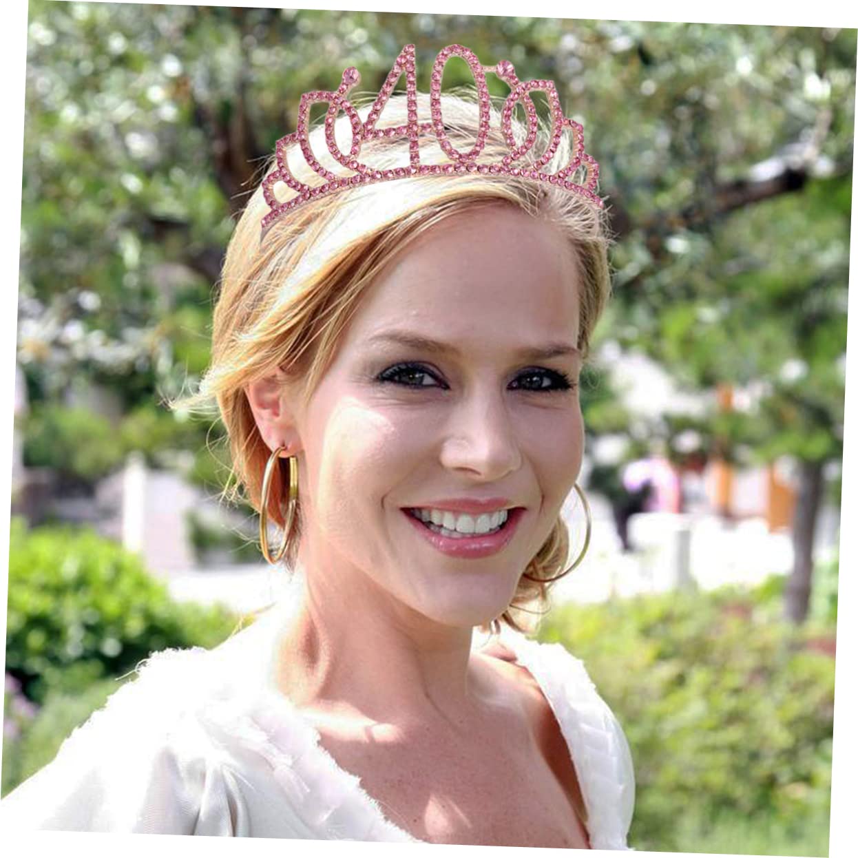 Beavorty 3-Piece Elegant Bridal Hair Accessories Set - Wedding Tiara, Birthday Headband & Party Headdress for Women & Girls - Perfect for Bridal Showers, Birthday Celebrations & Special Occasions