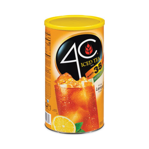 4C® Lemon Iced Tea Mix - 5.59 lb Bulk Powder for Refreshing Summer Drinks, Parties & Restaurants | Sugar-Free, Quick & Easy Homemade Beverage Solution