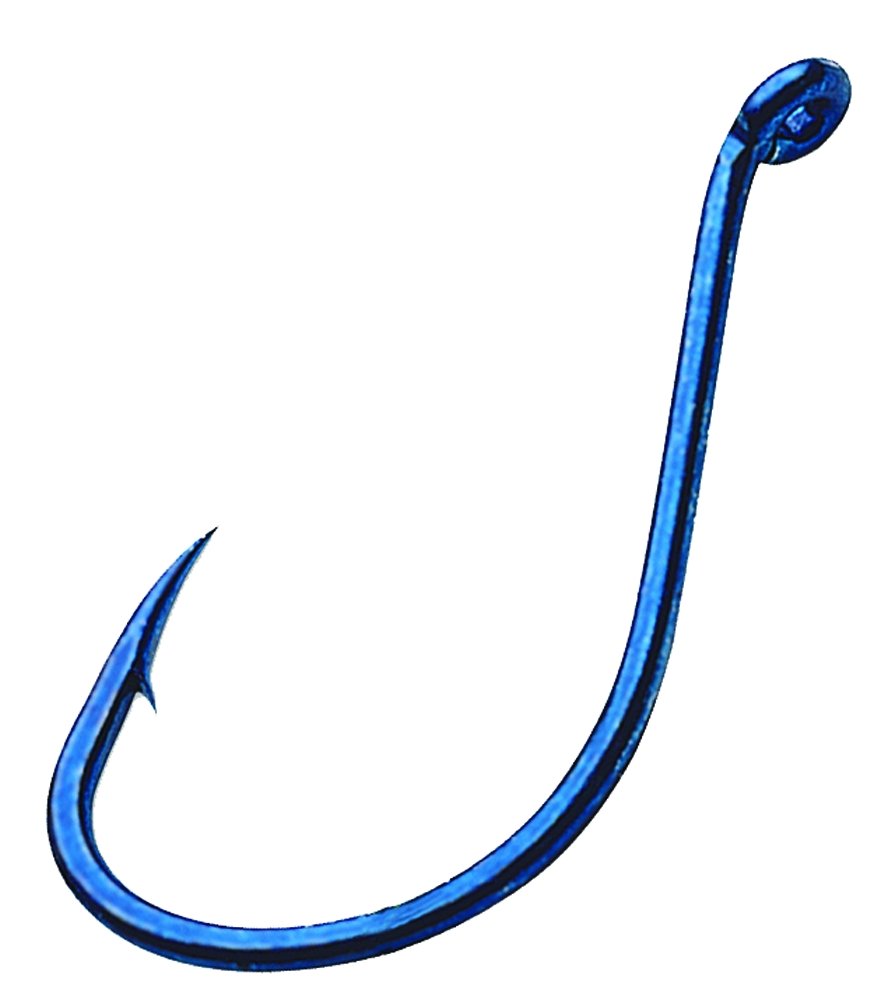 Gamakatsu Octopus Fishing Hooks Size 4 - Blue Saltwater Hooks for Squid, Cuttlefish & Bottom Fishing | Strong Sharp Hooks for Offshore & Inshore Angling
