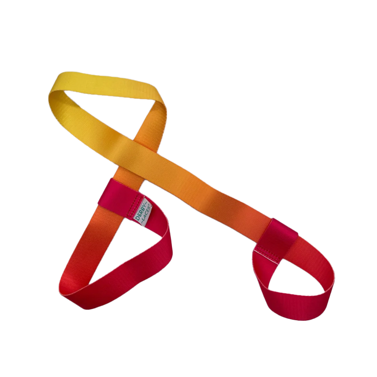 Premium Gear Leash - Ombre Red Yellow Flame Design for Outdoor Enthusiasts | Perfect for Hiking, Camping & Adventure Travel Accessories