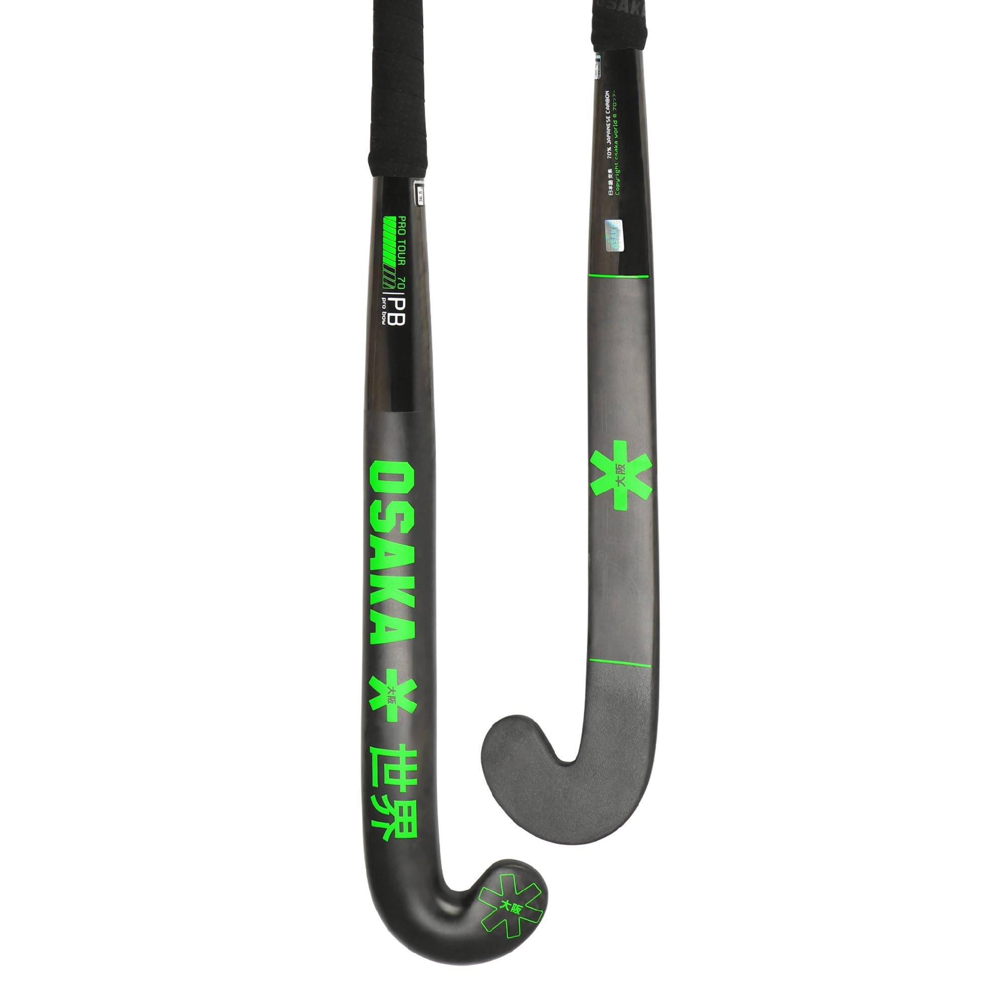 Osaka Field Hockey Stick Pro Tour 70 - Carbon Fiber Pro Bow for Advanced Players | Perfect for Competitive Games & Training Sessions