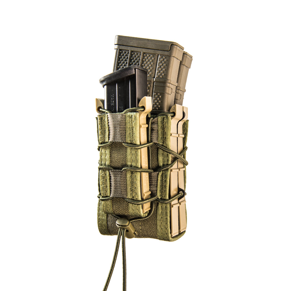 High Speed Gear X2RP TACO Rifle & Pistol Magazine Pouch - Durable USA Made Tactical Gear for Shooting Range & Outdoor Hunting